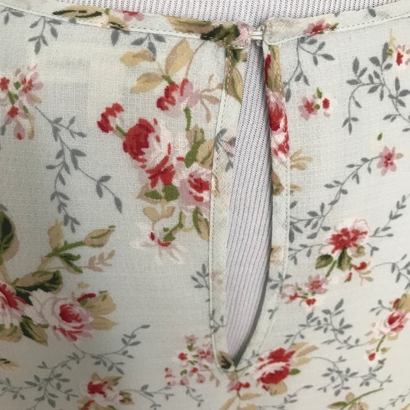 Floral Print Top - Picture 4 of 5